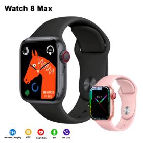 Smart-Watch eggo 8 Max 1,85 بوصة شحن بدون اتصال Bluetooth NFC